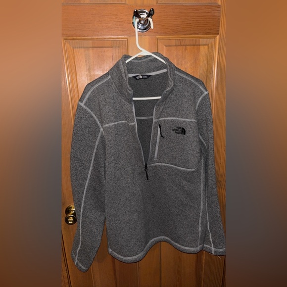 Men’s North Face Quarter Zip Size Large - Picture 3 of 6